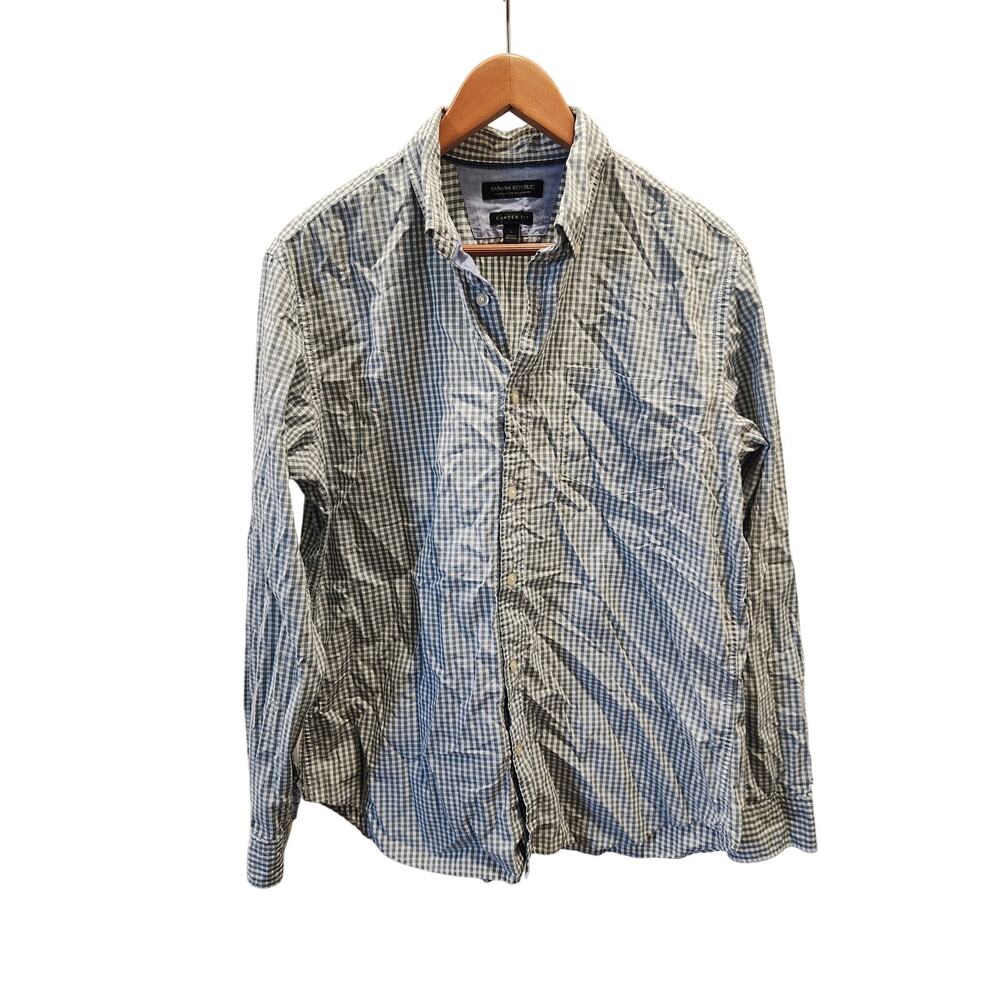 Banana Republic Camden Fit Dress Shirt Size Large